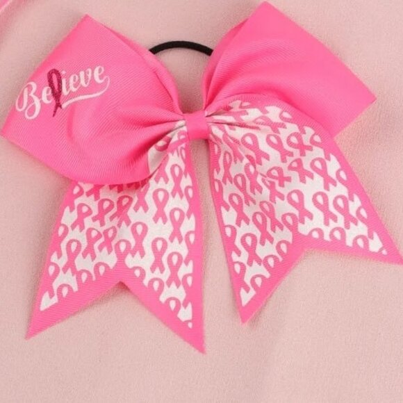 Accessories - Cancer Bow with Elastic Tie Band
